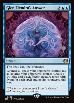 Glen Elendra's Answer - Foil<br /><span class="collector-number">Collector No. 52p</span>
