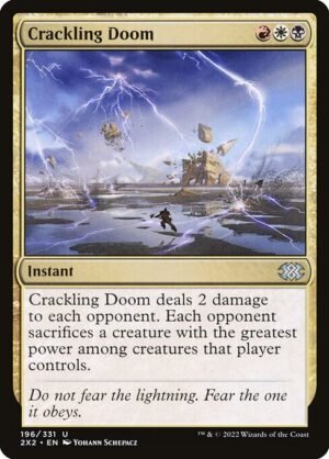 Crackling Doom - Foil<br /><span class="collector-number">Collector No. 196</span>