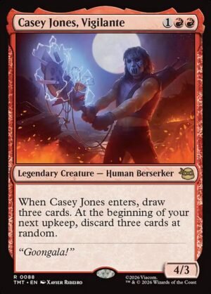 Casey Jones, Vigilante - Foil<br /><span class="collector-number">Collector No. 88</span>