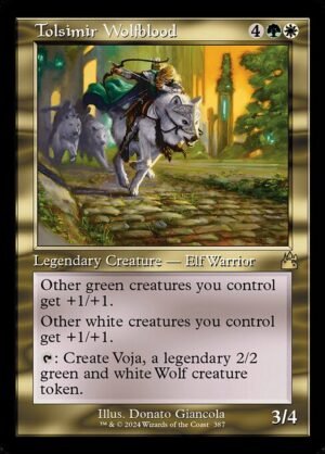 Tolsimir Wolfblood - Foil<br /><span class="collector-number">Collector No. 387</span>