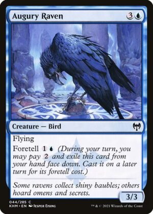 Augury Raven - Foil<br /><span class="collector-number">Collector No. 44</span>