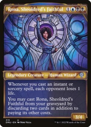 Rona, Sheoldred's Faithful - Foil<br /><span class="collector-number">Collector No. 315</span>