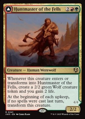 Huntmaster of the Fells // Ravager of the Fells - Foil<br /><span class="collector-number">Collector No. 241</span>
