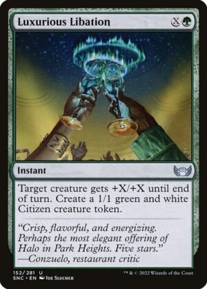 Luxurious Libation - Foil<br /><span class="collector-number">Collector No. 152</span>
