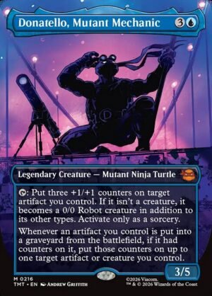 Donatello, Mutant Mechanic<br /><span class="collector-number">Collector No. 216</span>