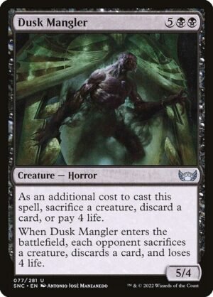 Dusk Mangler - Foil<br /><span class="collector-number">Collector No. 77</span>