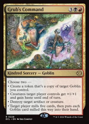 Grub's Command<br /><span class="collector-number">Collector No. 228p</span>