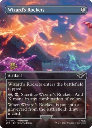 Wizard's Rockets - Foil<br /><span class="collector-number">Collector No. 400s</span>