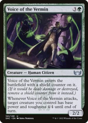 Voice of the Vermin - Foil<br /><span class="collector-number">Collector No. 163</span>