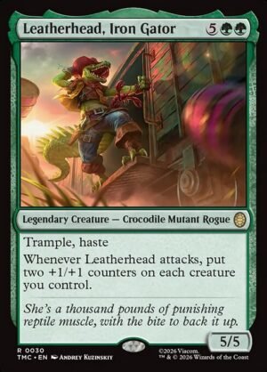 Leatherhead, Iron Gator Surge<br /><span class="collector-number">Collector No. 30</span>