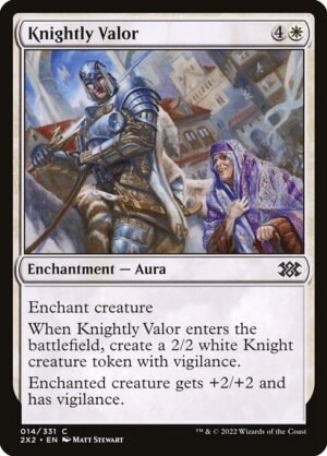 Knightly Valor - Foil<br /><span class="collector-number">Collector No. 14</span>