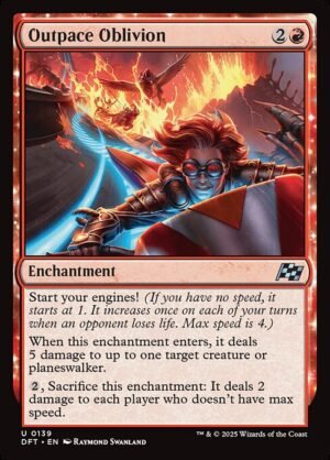 Outpace Oblivion<br /><span class="collector-number">Collector No. 139</span>