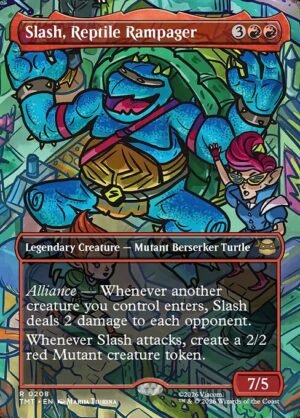 Slash, Reptile Rampager - Foil<br /><span class="collector-number">Collector No. 208</span>