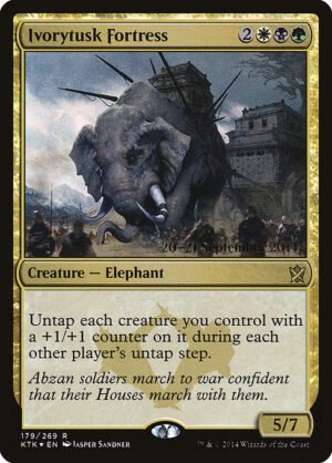 Ivorytusk Fortress - Foil<br /><span class="collector-number">Collector No. 179s</span>