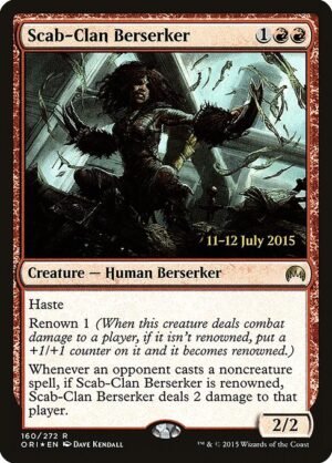 Scab-Clan Berserker - Foil<br /><span class="collector-number">Collector No. 160s</span>
