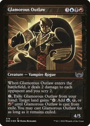 Glamorous Outlaw - Foil<br /><span class="collector-number">Collector No. 374</span>