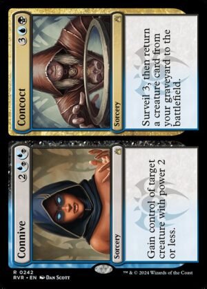 Connive // Concoct - Foil<br /><span class="collector-number">Collector No. 242</span>