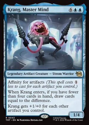 Krang, Master Mind - Foil<br /><span class="collector-number">Collector No. 43</span>