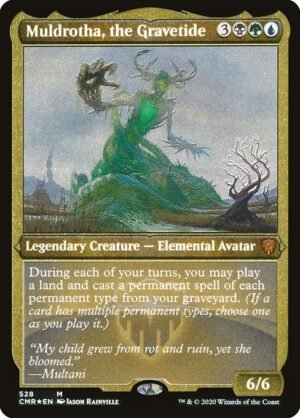 Muldrotha, the Gravetide - Etched<br /><span class="collector-number">Collector No. 528</span>