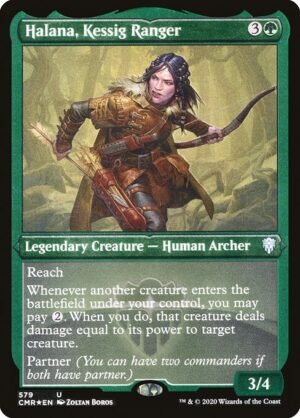 Halana, Kessig Ranger - Etched<br /><span class="collector-number">Collector No. 579</span>
