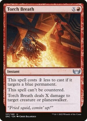 Torch Breath - Foil<br /><span class="collector-number">Collector No. 127</span>