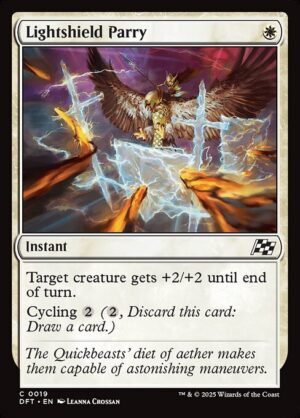 Lightshield Parry<br /><span class="collector-number">Collector No. 19</span>