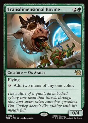 Transdimensional Bovine - Foil<br /><span class="collector-number">Collector No. 134</span>
