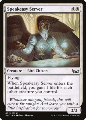 Speakeasy Server - Foil<br /><span class="collector-number">Collector No. 32</span>