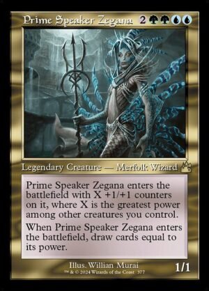 Prime Speaker Zegana - Foil<br /><span class="collector-number">Collector No. 377</span>