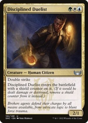Disciplined Duelist - Foil<br /><span class="collector-number">Collector No. 182</span>