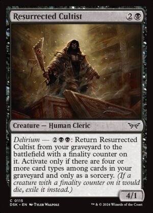 Resurrected Cultist - Foil<br /><span class="collector-number">Collector No. 115</span>