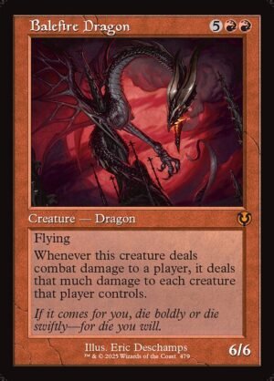 Balefire Dragon - Foil<br /><span class="collector-number">Collector No. 479</span>