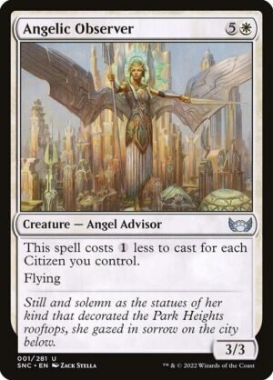 Angelic Observer - Foil<br /><span class="collector-number">Collector No. 1</span>