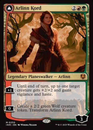 Arlinn Kord // Arlinn, Embraced by the Moon - Foil<br /><span class="collector-number">Collector No. 230</span>
