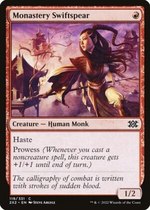 Monastery Swiftspear - Foil<br /><span class="collector-number">Collector No. 119</span>