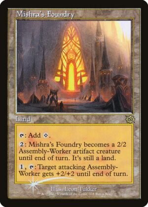 Mishra's Foundry - Foil<br /><span class="collector-number">Collector No. 378</span>