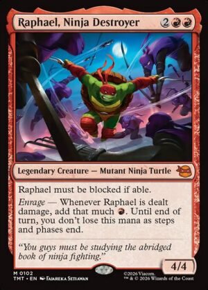 Raphael, Ninja Destroyer<br /><span class="collector-number">Collector No. 102</span>