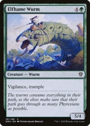 Elfhame Wurm - Foil<br /><span class="collector-number">Collector No. 161</span>