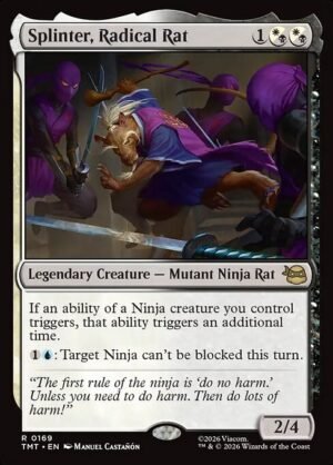 Splinter, Radical Rat - Foil<br /><span class="collector-number">Collector No. 169</span>
