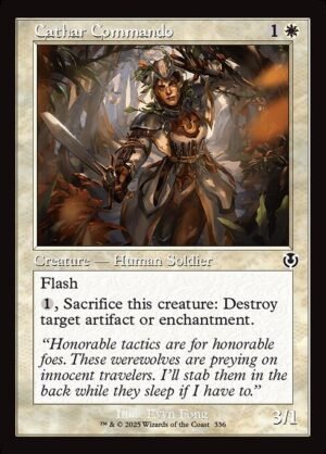 Cathar Commando<br /><span class="collector-number">Collector No. 336</span>