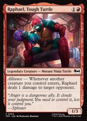 Raphael, Tough Turtle<br /><span class="collector-number">Collector No. 104</span>