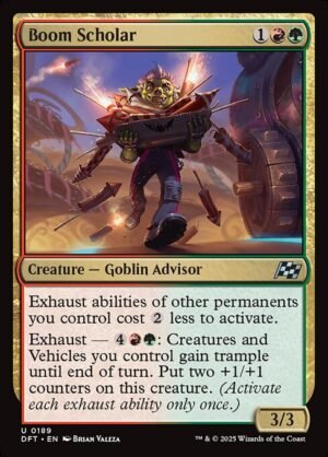 Boom Scholar<br /><span class="collector-number">Collector No. 189</span>
