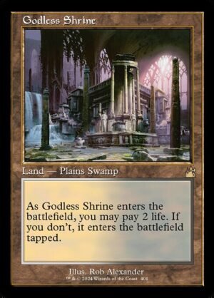 Godless Shrine<br /><span class="collector-number">Collector No. 401</span>