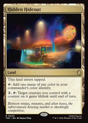 Hidden Hideout Surge - Foil<br /><span class="collector-number">Collector No. 43</span>