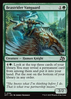 Beastrider Vanguard - Foil<br /><span class="collector-number">Collector No. 154</span>