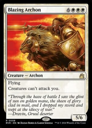 Blazing Archon - Foil<br /><span class="collector-number">Collector No. 8</span>