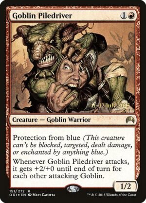 Goblin Piledriver - Foil<br /><span class="collector-number">Collector No. 151s</span>