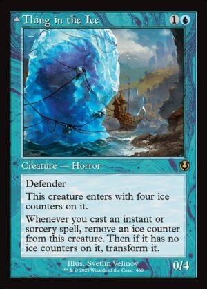 Thing in the Ice // Awoken Horror - Foil<br /><span class="collector-number">Collector No. 460</span>