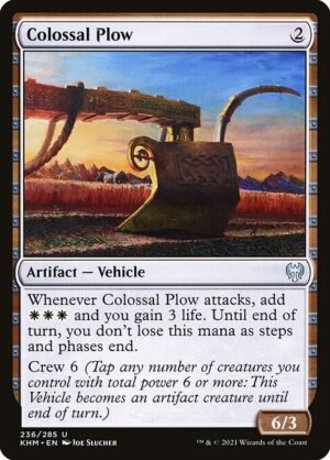 Colossal Plow - Foil<br /><span class="collector-number">Collector No. 236</span>