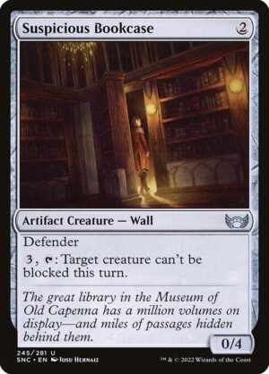 Suspicious Bookcase - Foil<br /><span class="collector-number">Collector No. 245</span>